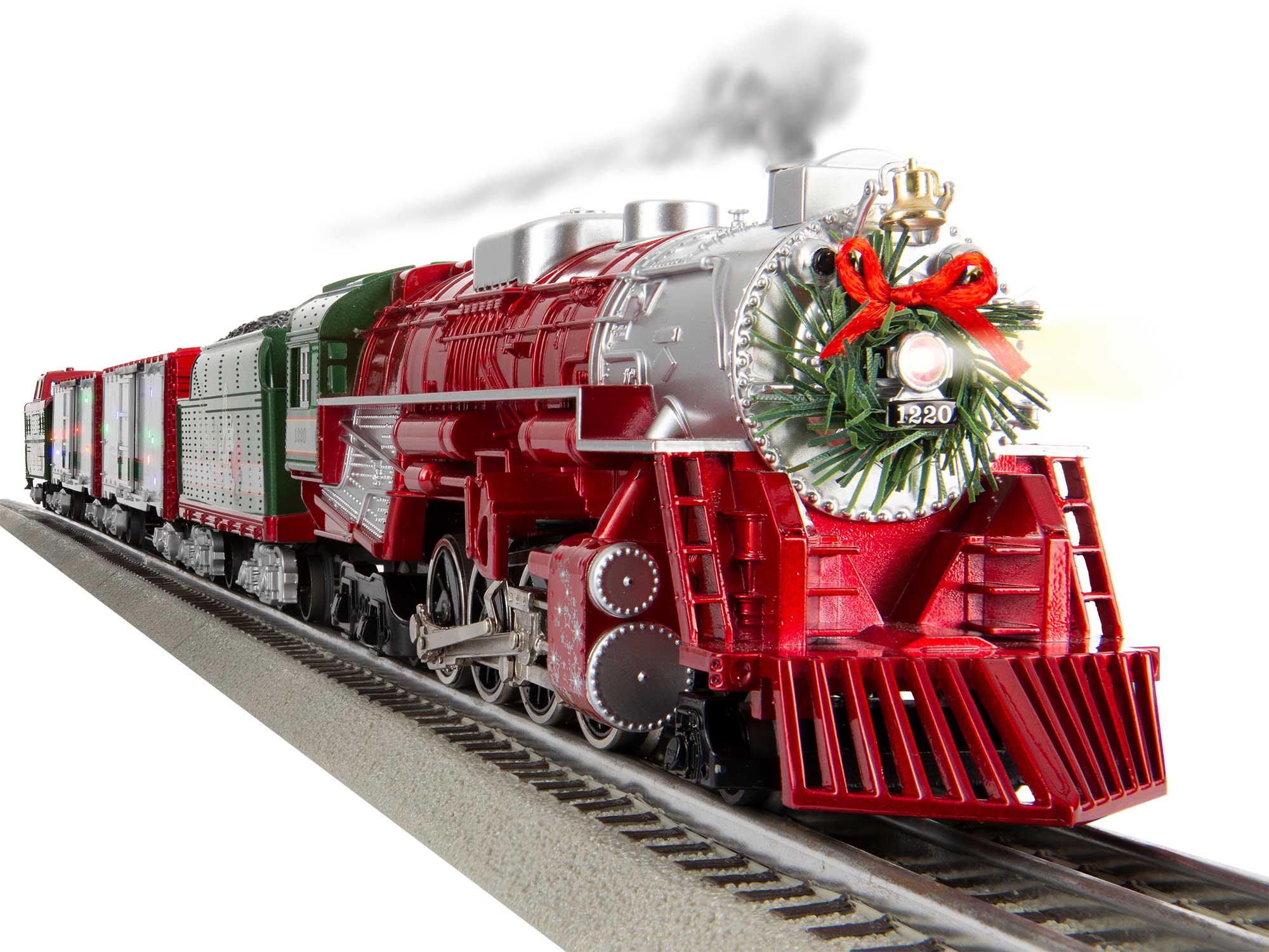 Christmas Light Express LionChief Set w Bluetooth 5.0